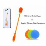 Antibacterial Multi-Purpose Premium Food Grade Silicone Dish Scrubber Silicone