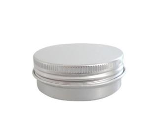 Quality 40ml Silver Round Threaded Aluminum Box 56 * 22 Aluminum Cream Box Skin Rejuvenation Cream Sealed Packaging Box wholesale