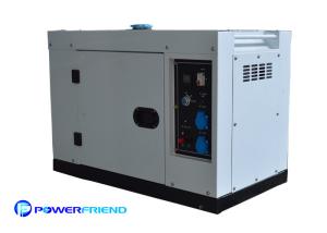 Quality Air Cooled 7kva Diesel Generator Small Power Genset With Wheels wholesale