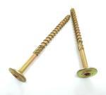 Straw Rope Nail Construction Wood Screws Wafer Head Chipboard U Double Thread