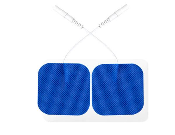 skin tightening tens electrodes 5X5cmBlue harmless cloth with physiotherapy