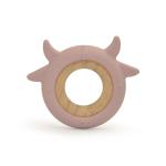 Food Grade Silicone Beads Beech Wood Teether Phthalate Free