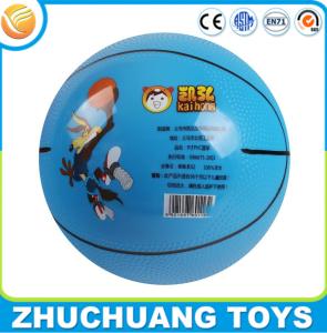 Quality pvc inflatable plastic play basketball balls wholesale