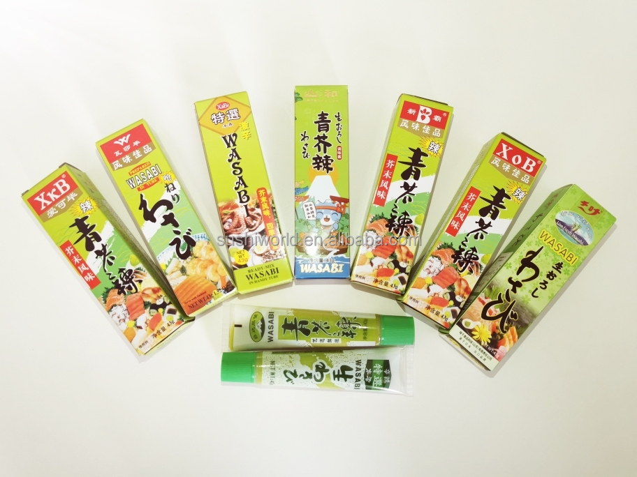 Japanese Mini 43g Wasabi Paste Traditional Japanese Seafood Condiments Seasoning