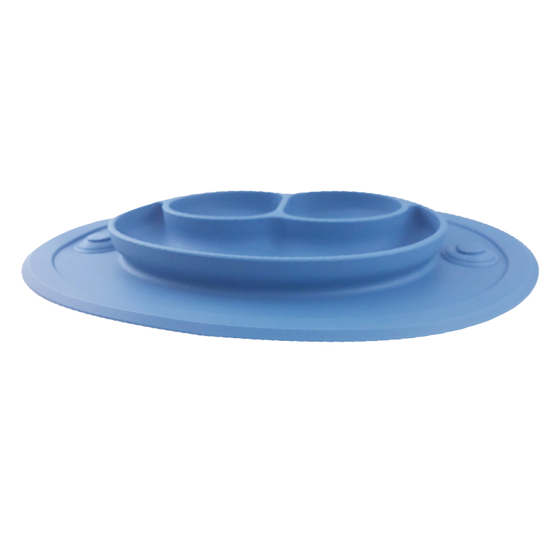Foldable Plates And Bowl Silicone Baby Products No Harm To Human Body