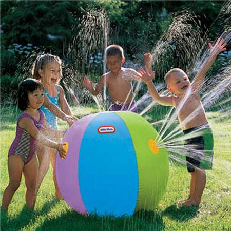Inflatable Water Spray Ball Children's Pool Summer Outdoor Beach Float Toy