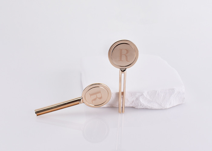 Metal Cosmetic Skincare Spatula designed with Key-shape
