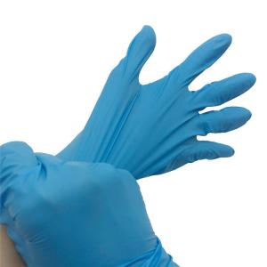 Quality CE FDA Approval Medical 9 Mil Nitrile Disposable Gloves wholesale