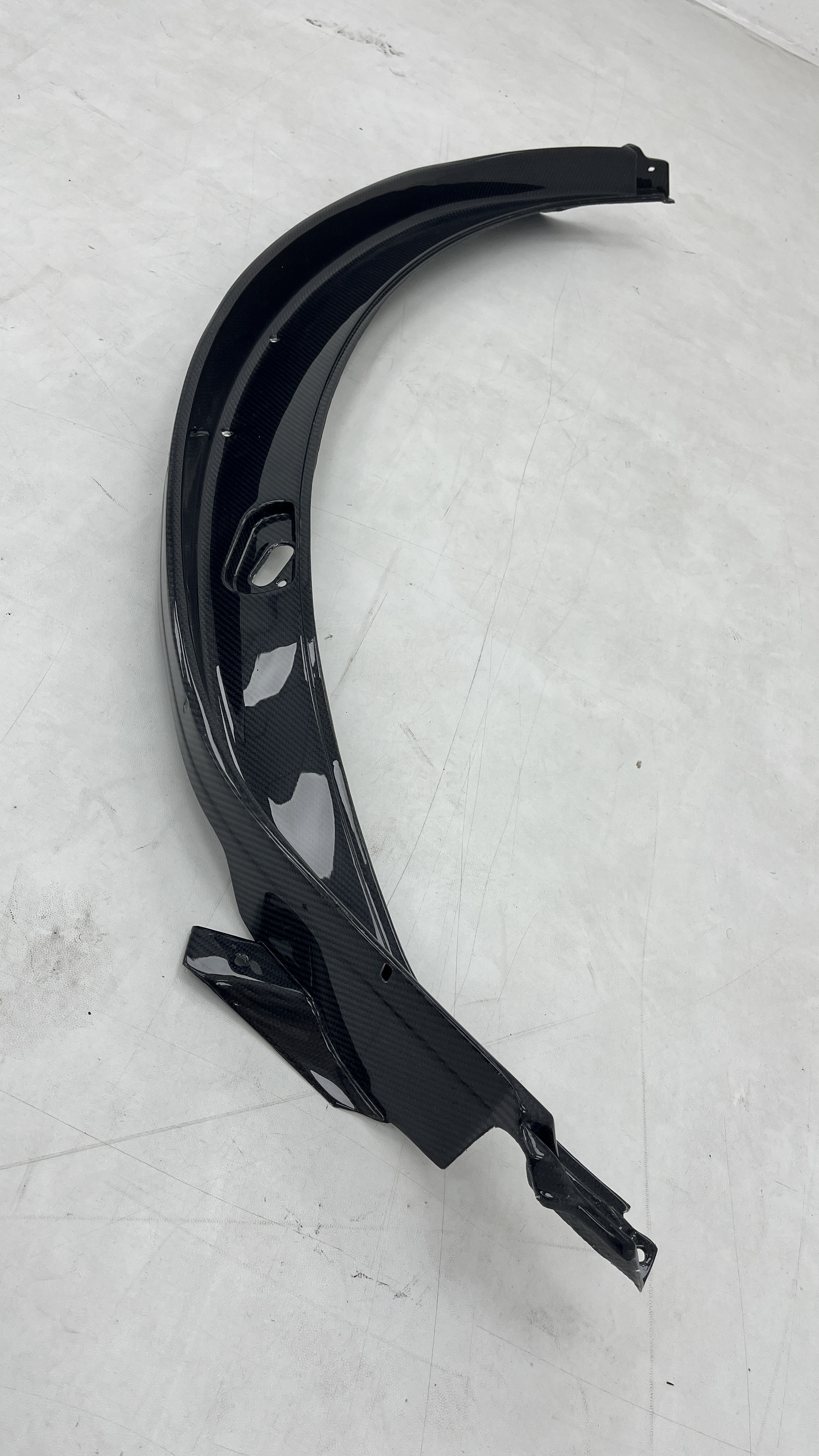 625C 650S Mclaren 12c Body Kit Headlamp Cleaning Guard Carbon Fiber Hood Fitting