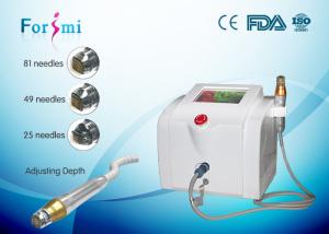 Quality CE FDA approved painless 8.4 inch screen Bipolar 5MHz &amp; 80W Fractional RF Microneedle Machine wholesale