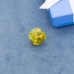 13mm Yellow Flower Ear Plug Tunnels Acrylic Gauged Ear Jewelry
