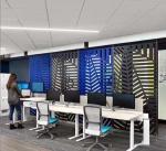 Flame Retardant Acoustic Office Dividers Pet Felt Polyester 1220mmx2440mm