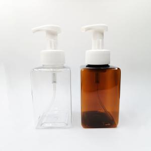 Quality PET Square Foam Soap Airless Lotion Pump Bottle wholesale