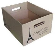 Cheap Delivery box double brown simple customized printing factory price for sale
