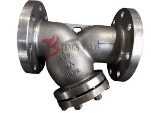Quality UNS S31803 Industrial Y Strainers Lightweight Compact OEM ASME B16.34 Standard wholesale