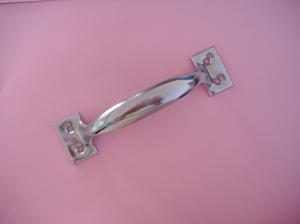 China Cast Iron Cupboard Handles , Metal Dresser Handles Zinc / Chrome / Copper Plating on sale