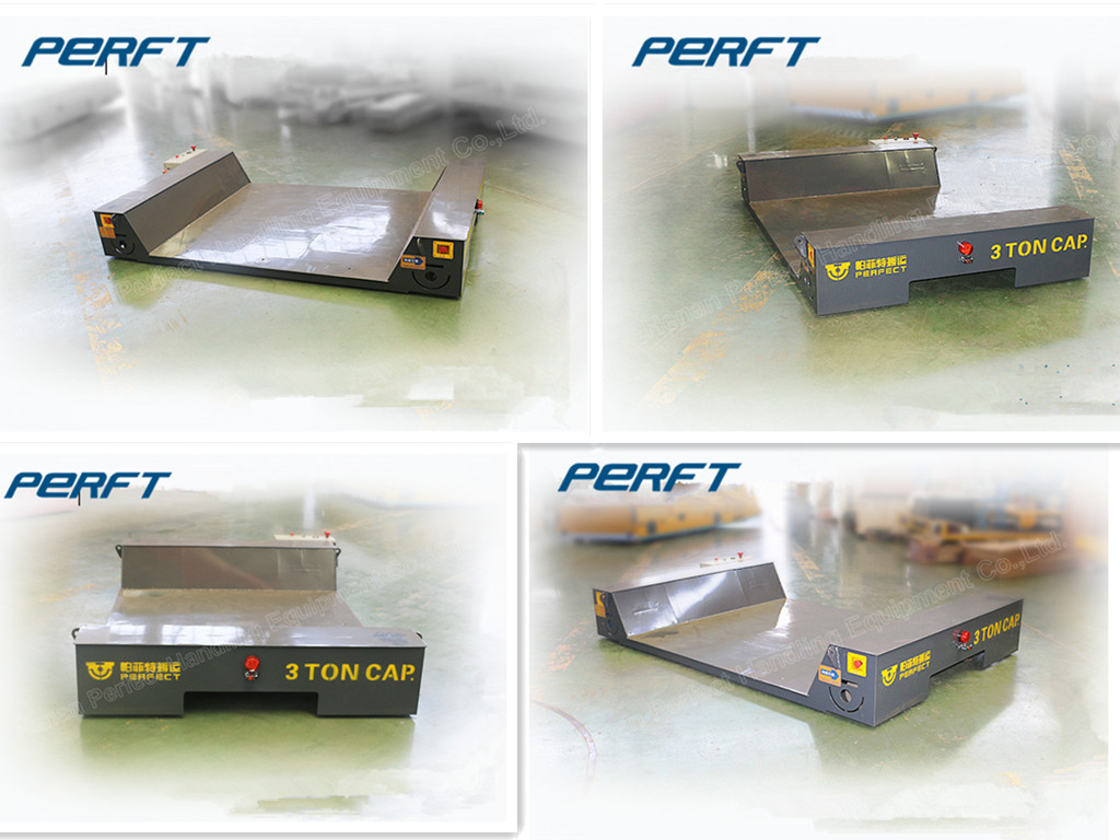 30T Capacity Towable Type Heavy Duty Plant Trailer Motorized Rail Die Transfer Carts