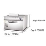 Commercial Gas Japanese Teppanyaki Kitchen Cooking Equipment