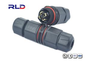 Quality IP68 4 Pin 3 Pin Solderless Car Waterproof Connector wholesale