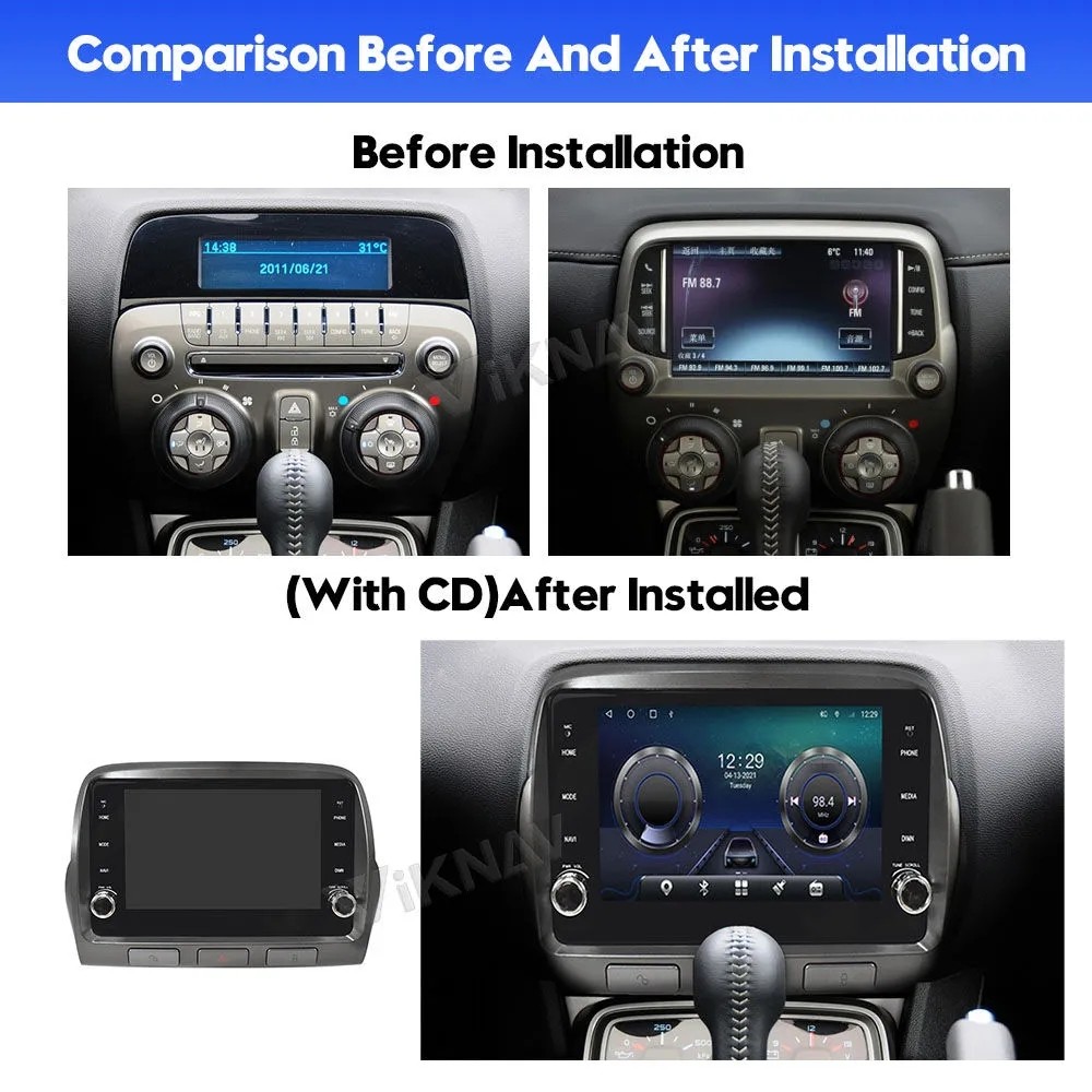 10.25inch Android screen Head Unit For 2010-2015 Chevrolet Camaro Multimedia Player GPS Navigation Wireless Carplay