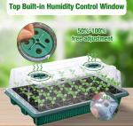 Rectangular Nursery Plant Container Built-in Drainage Holes Best Seed Germinatio