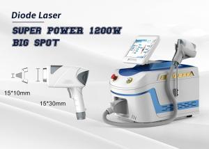 Quality Super Power Facial Hair Removal Machine 1200W Diode Laser Depilation Big Spot Size wholesale