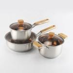 Factory Wholesale Different Size Cookware Set Custom Pots Wholesale 12pcs
