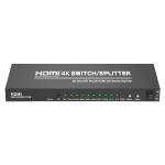 48 Bit 60Hz 3840x2160 3D 2x8 HDMI 4K Splitter