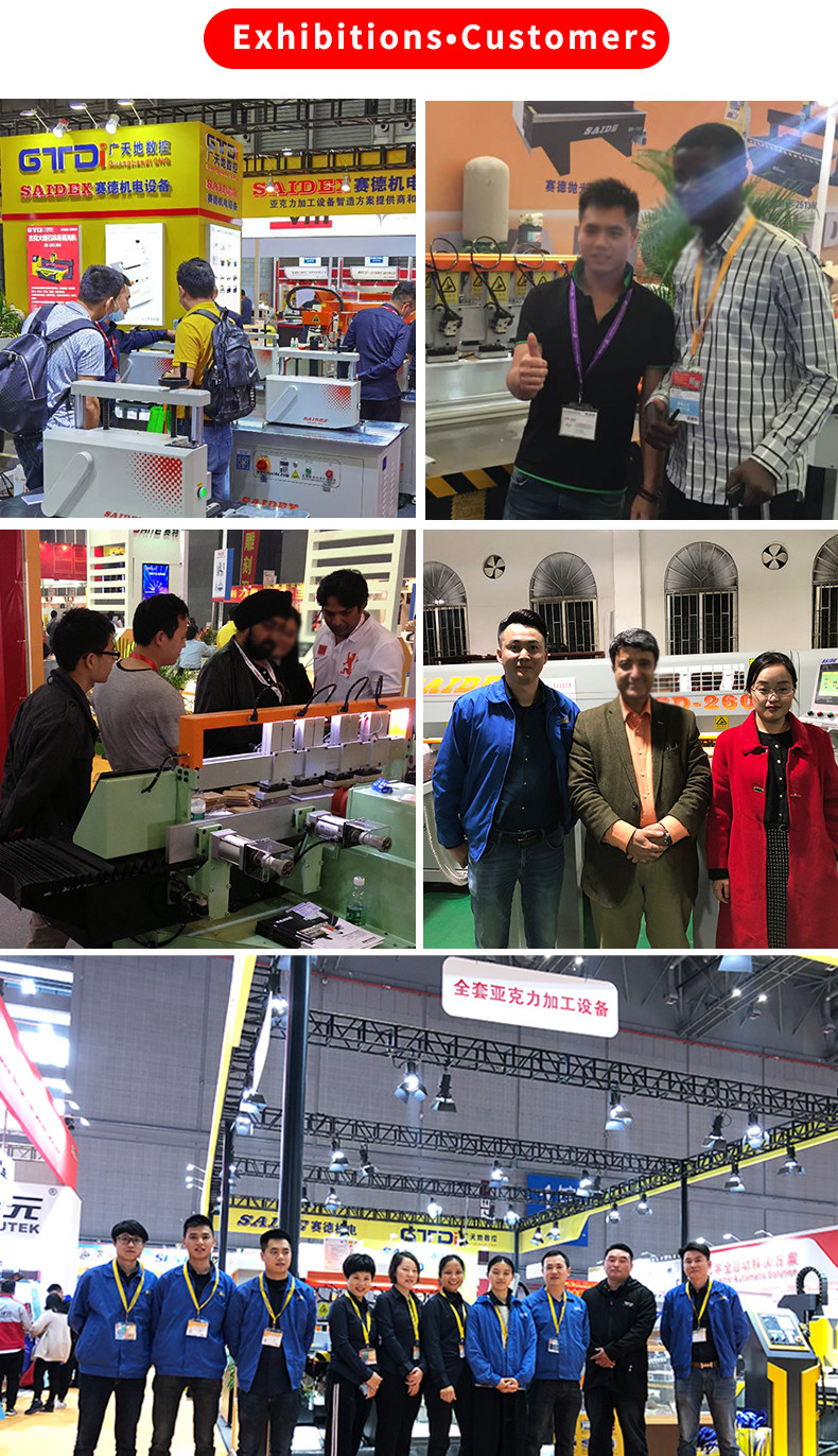 SD-XB1065 Multifunctional Acrylic Trimming Machine PC Board Chamfering Polishing Slotting Machine