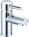 Stylish Modern Chrome Single Handle Basin Mixer Tap Faucet T8202