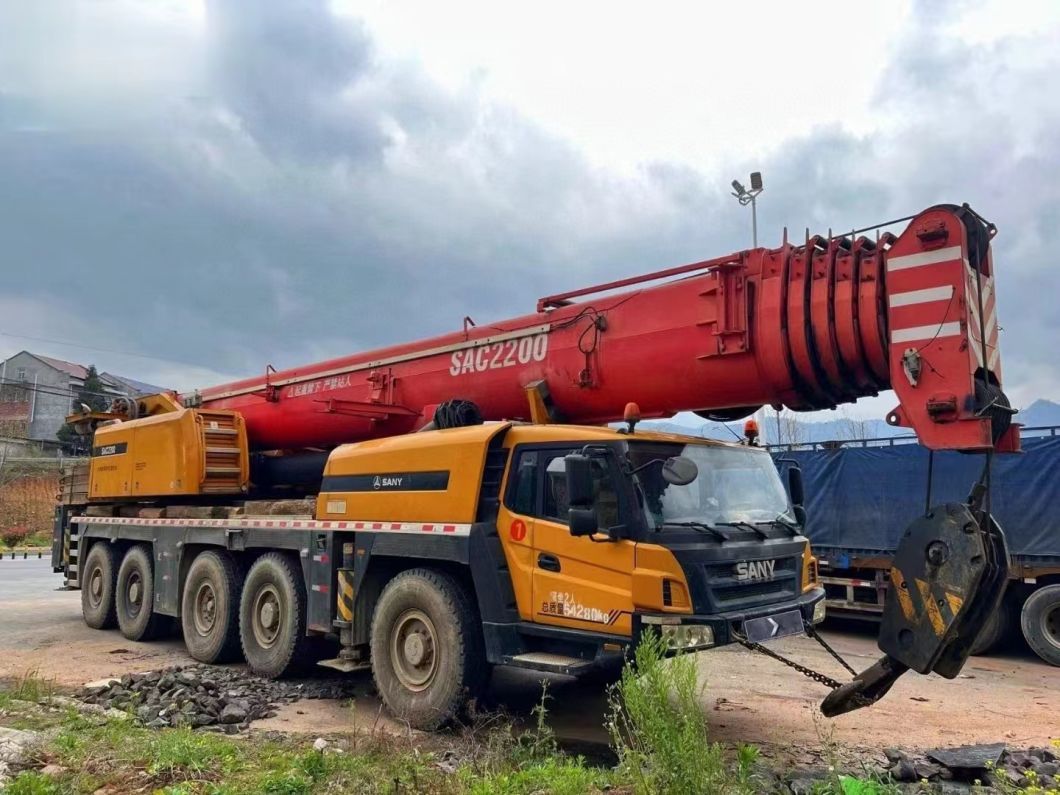 Good Original Condition with Stable Work 2014 Sy 180t Truck Crane