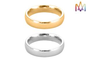 Quality Simple Style Rustproof Stainless Steel Engraving Ring wholesale