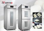 Bakery Shop Two Half Door 36 Trays Fermentation Equipment Freezing Retard