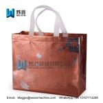 Red Aluminum film wholesale cheap ultrasonic custom logo print 100gsm non woven