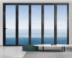 Hurricanes Resistance Internal Aluminium Bifold Doors Powder Coating
