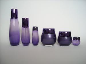 Quality 120ml 100ml Sprayed Cosmetic Packaging Empty Glass Bottle ISO Flint Glass wholesale