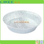 Disposable Oval Aluminum Tray Food Box Nontoxic Aluminium Foil Trays