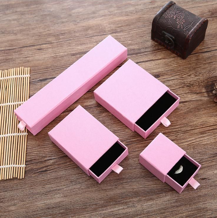 Custom Printing Cardboard Rigid Ring/Earring/Necklace Jewelry Watch Gift Box