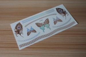 Quality Stock wholesales metallic tattoo designs M-T014 wholesale