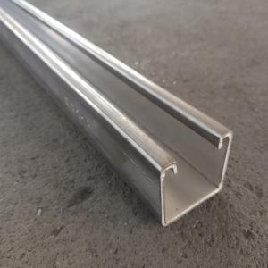 Quality Lightweight Strength Slotted C Channel Steel For Construction Projects wholesale
