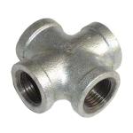 Galvanized Steel Ductile Iron Pipe Fittings Standard Female Connection 45 Degree