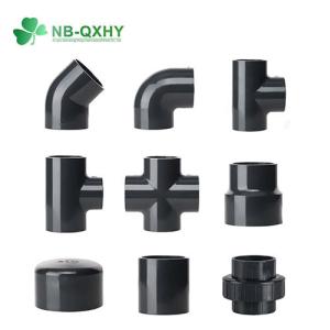 Quality Competitive PVC Pipes and Fittings All Size Sch40 Sch80 PVC Plumbing Pipe Fittings Forged wholesale