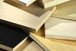 2.7mm 3mm 5mm 18mm Bintangor / Okoume/pine Wood Veneer Faced Plywood Commercial