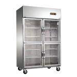 780L Kitchen Worktable Refrigerator Freezer With Four Doors