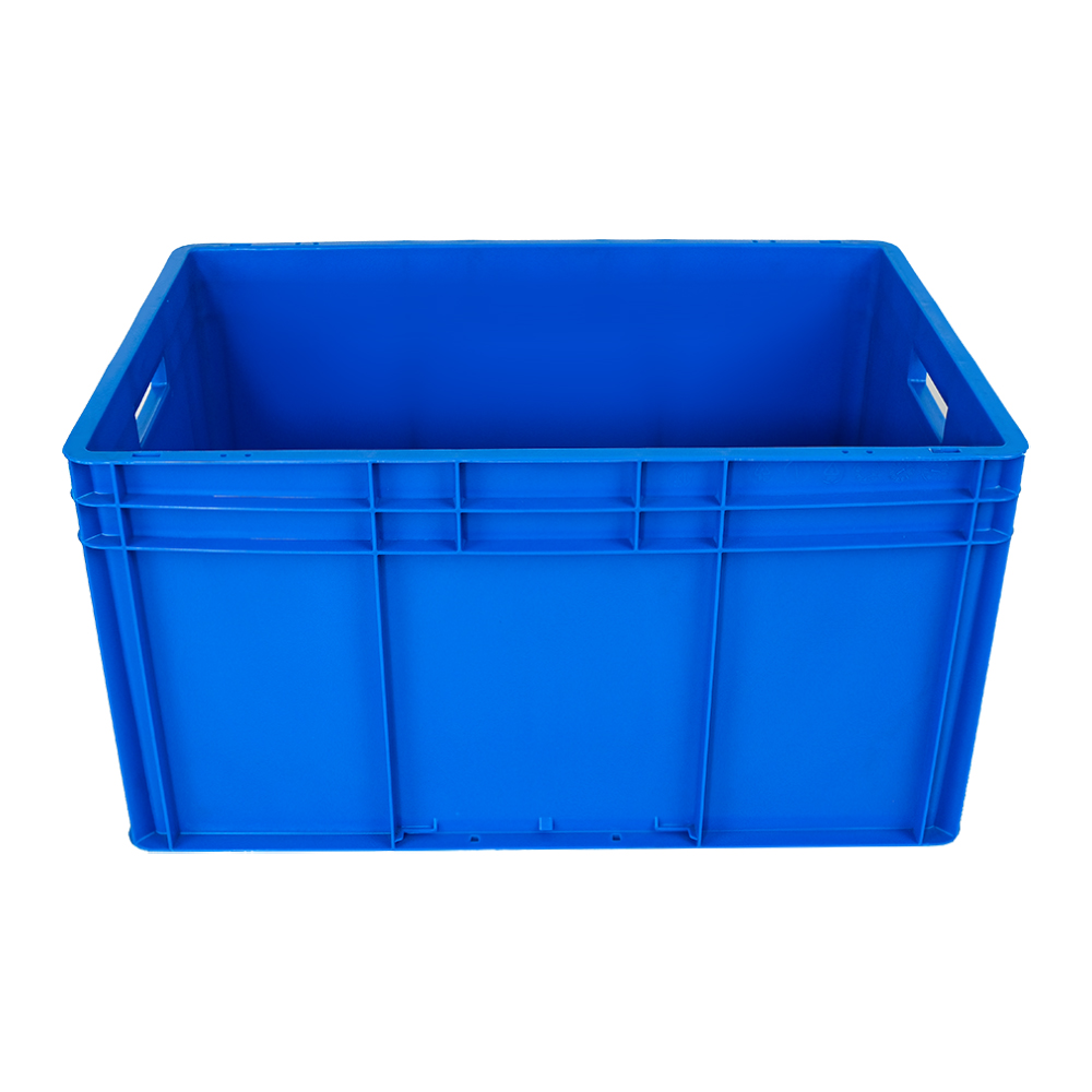 PP Stackable Supermarket Plastic Logistics Crate for Food Grade Moving Box Turnover