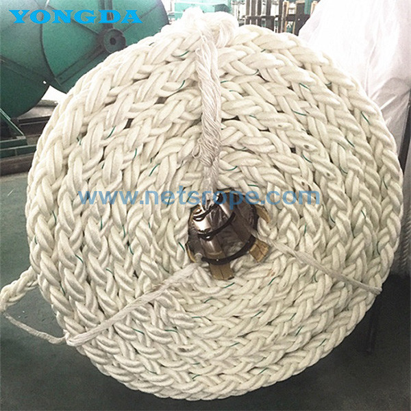 High Strength Abrasion Resistant Polyamide Filament Double Braided Rope