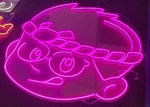 Quality EU Plug 100cm Acrylic Led Neon Signs Silica Gel AC240V wholesale