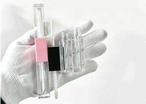 Quality AS Empty 1.5ml*2 Square Double Sided Lip Gloss Tube For Makeup Packaging wholesale