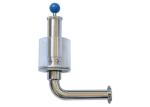 Adjustable Automatic Hygienic Pressure Relief Valve Union Exhaust Pressure Valve