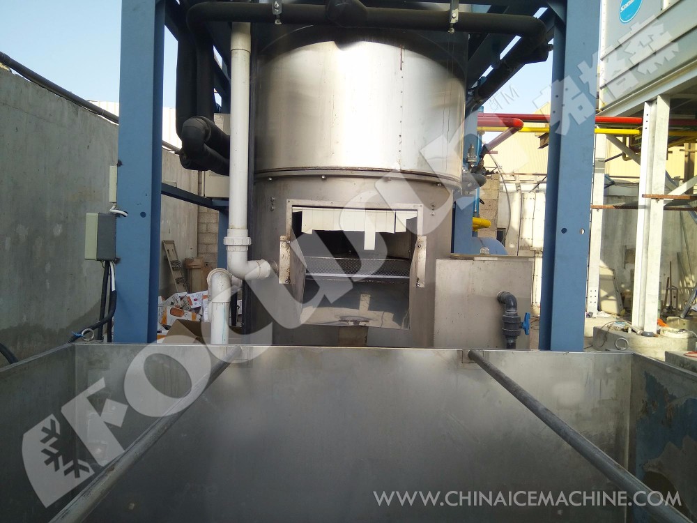 50 Ton Tube Ice Machine for Cooling Foodstuffs Video Outgoing-Inspection Provided